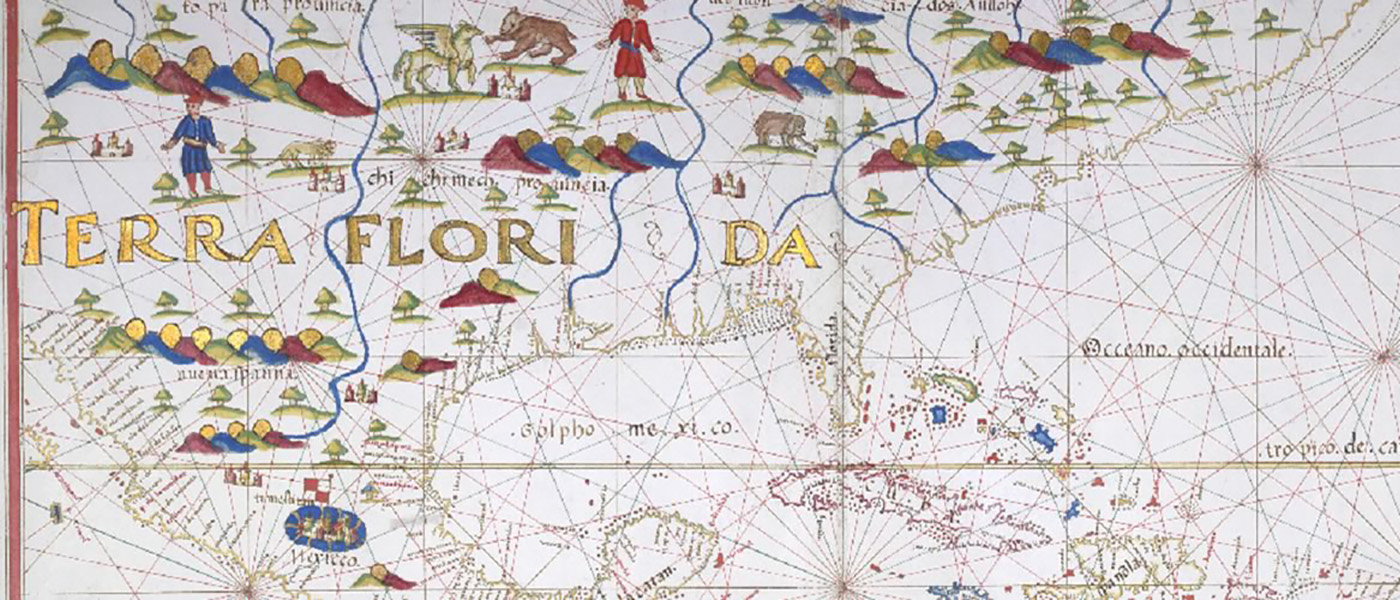 "Map of Central America and West Indies." before 1600.State Papers Online.