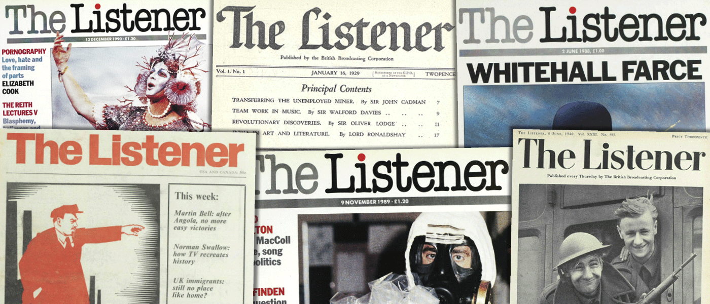 The Listener Historical Archive, 1929–1991