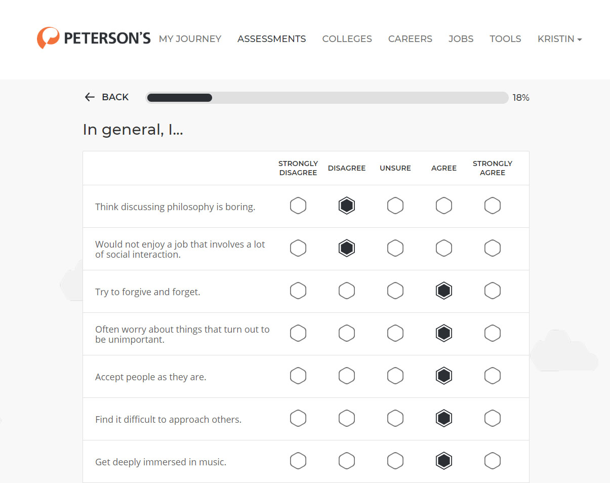 Sample assessment.