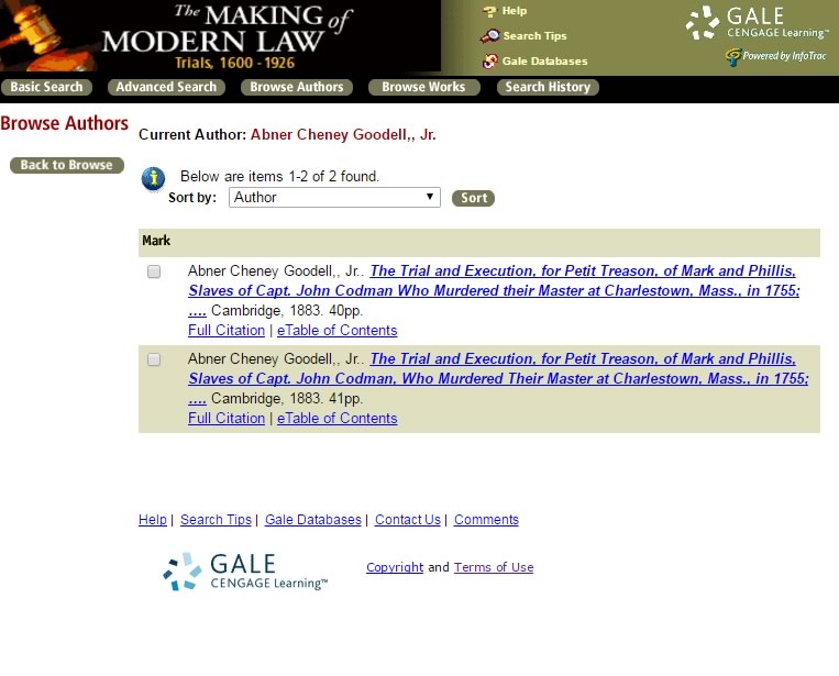 通过按作者筛选内容，更快速浏览“现代法律之路”档案库。